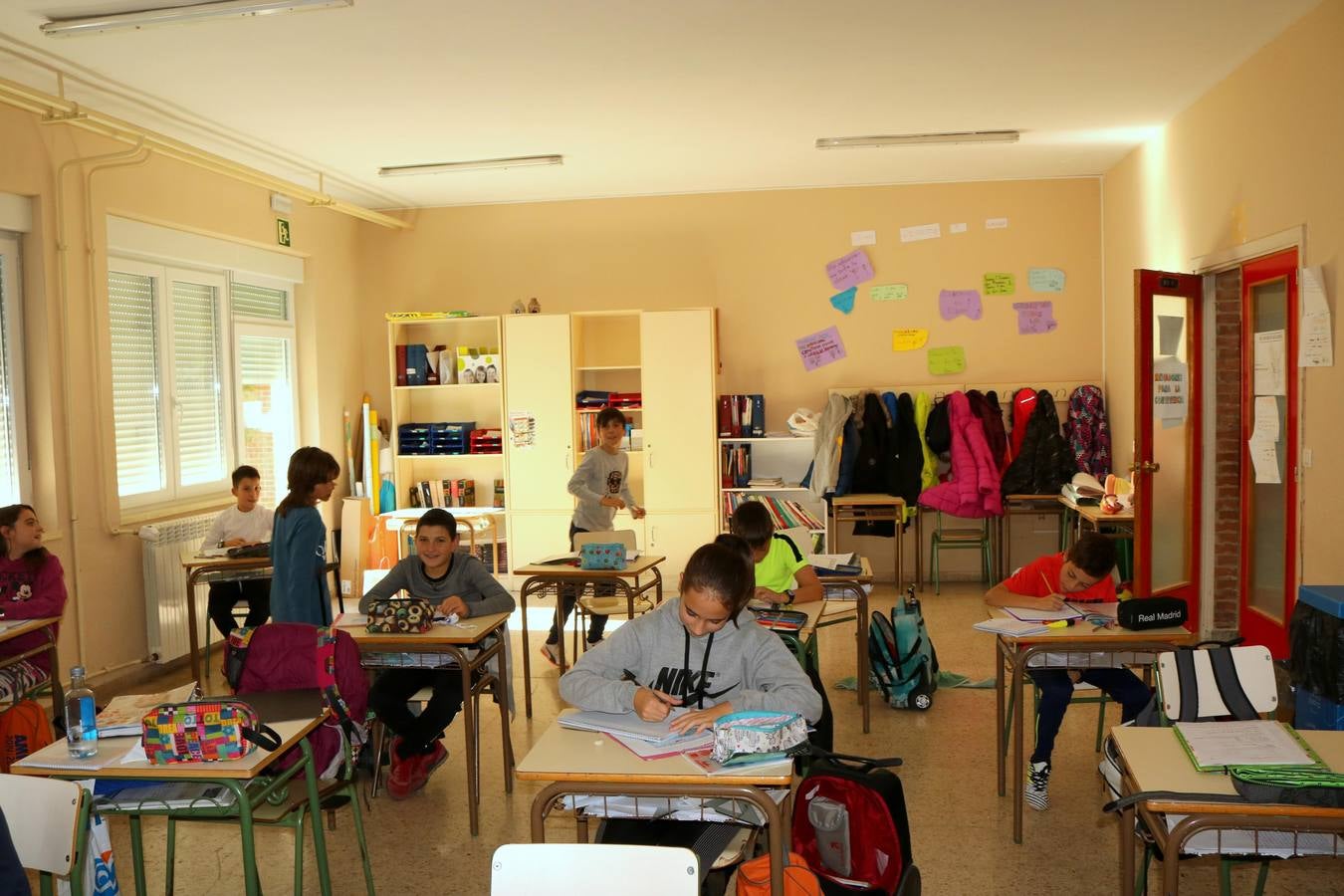 El centro cuenta con 96 alumnos integrados en Educación Infantil hasta sexto de Primaria