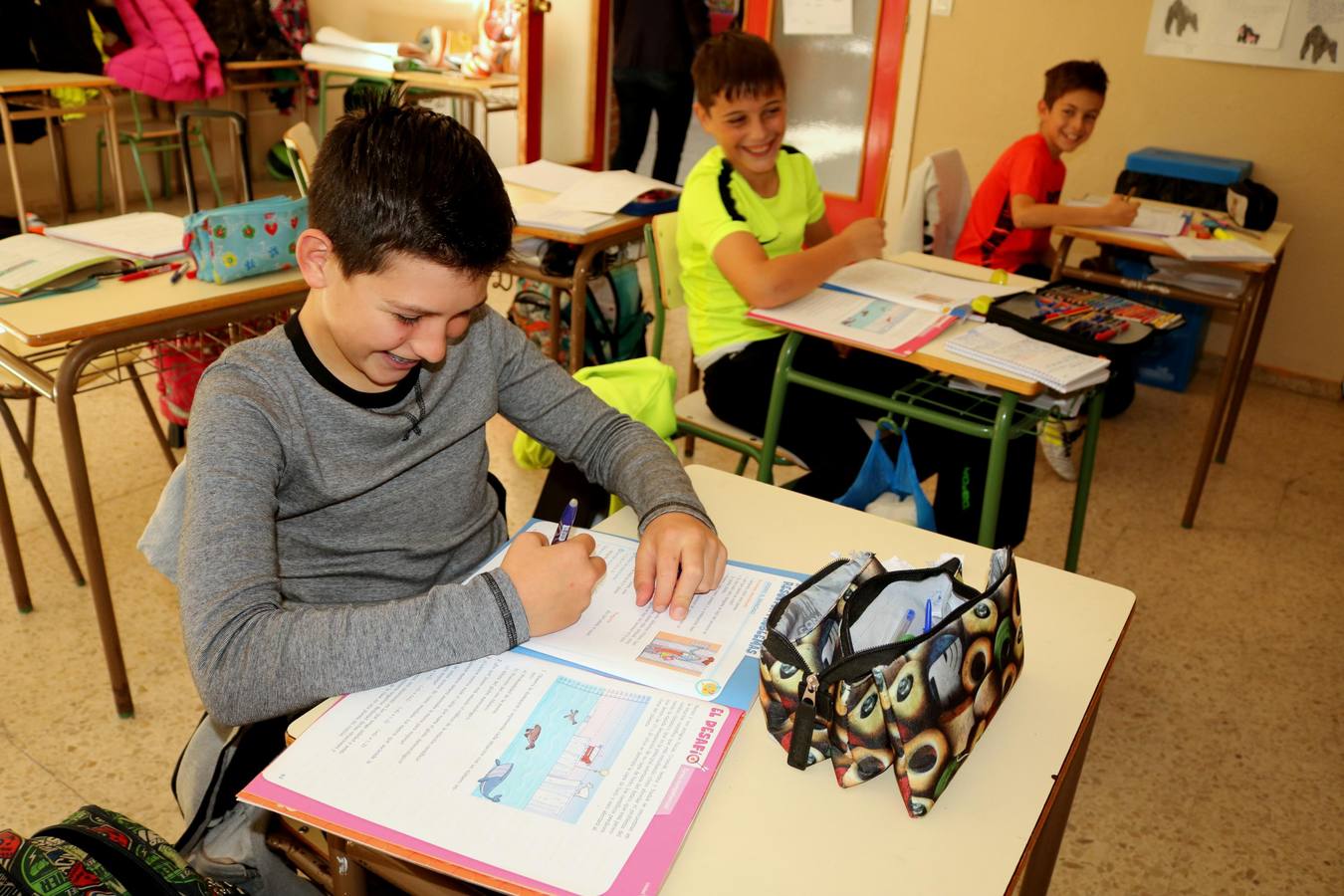 El centro cuenta con 96 alumnos integrados en Educación Infantil hasta sexto de Primaria