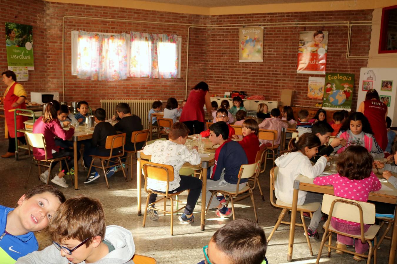 El centro cuenta con 96 alumnos integrados en Educación Infantil hasta sexto de Primaria