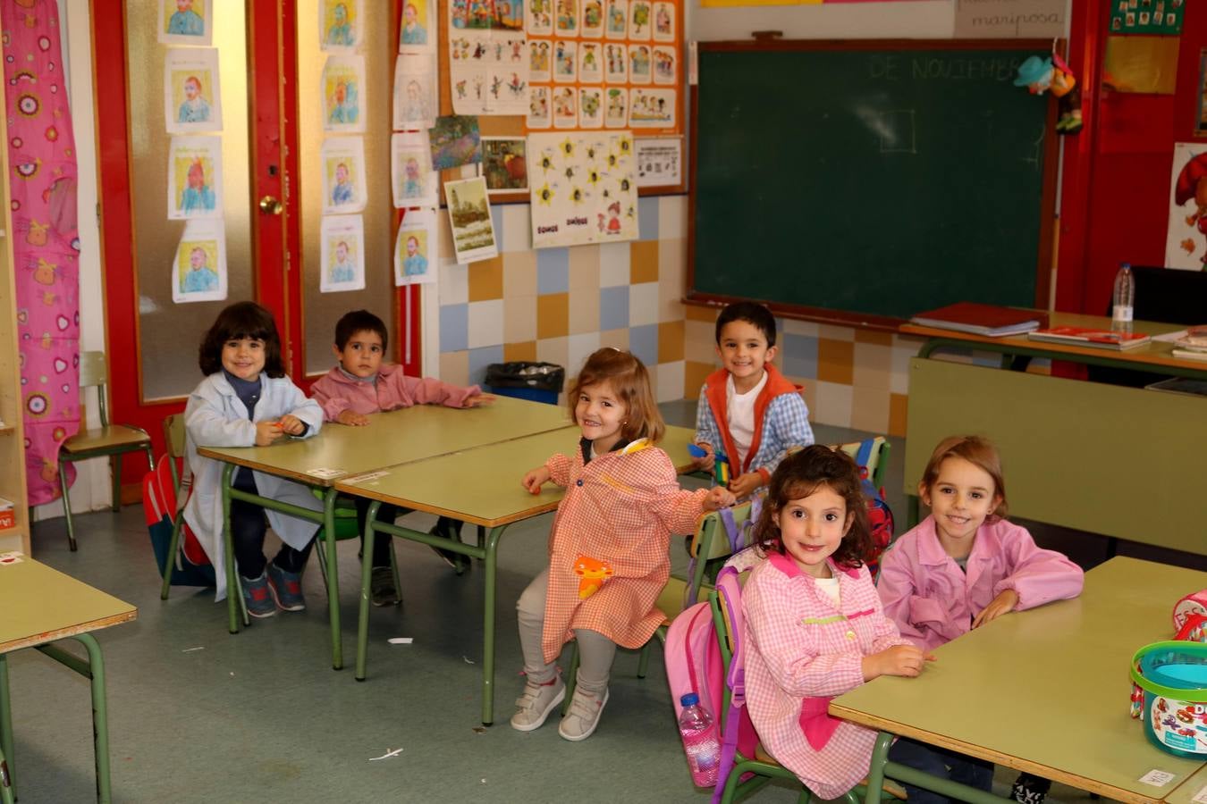 El centro cuenta con 96 alumnos integrados en Educación Infantil hasta sexto de Primaria