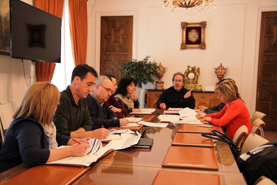 Reunión de la Mesa de Diálogo Social en el Ayuntamiento de Zamora. 