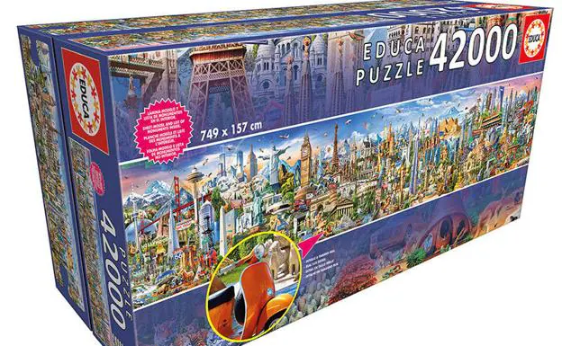 puzzle más grande del mundo, de 42.000 piezas, acaba de salir a la venta | Norte