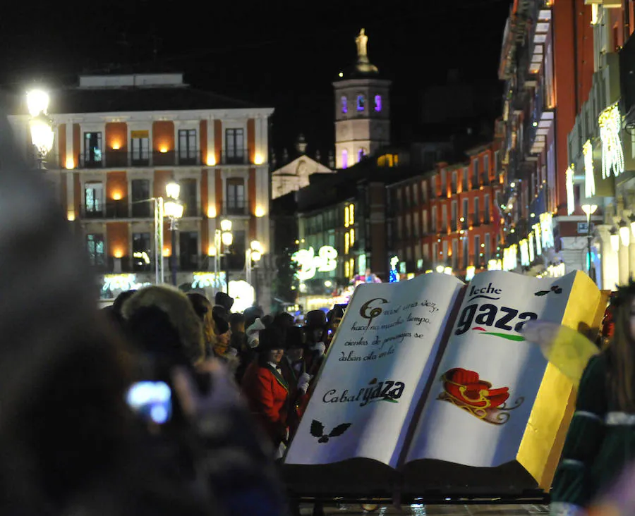 Cabalgaza de Papá Noel en Valladolid