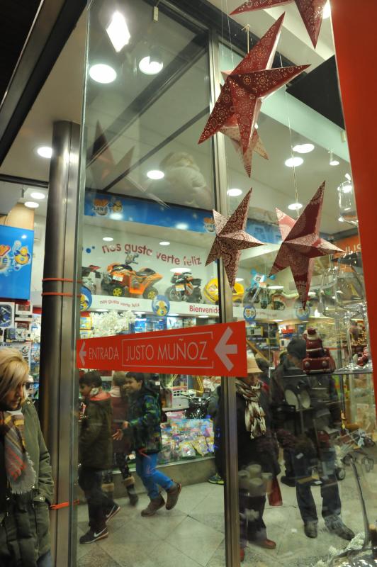 Ambiente navideño en Valladolid