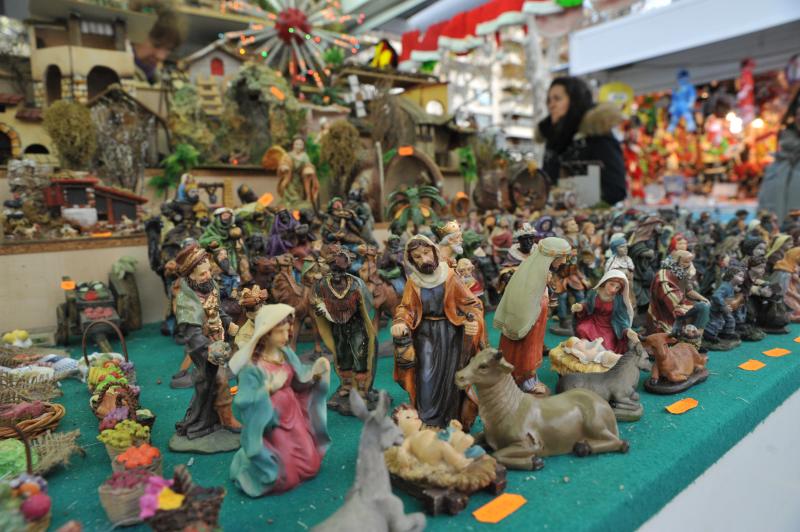Ambiente navideño en Valladolid