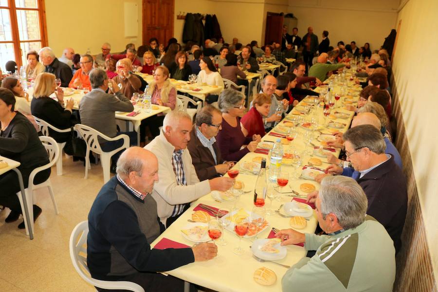 Comida navideña en Hornillos de Cerrato