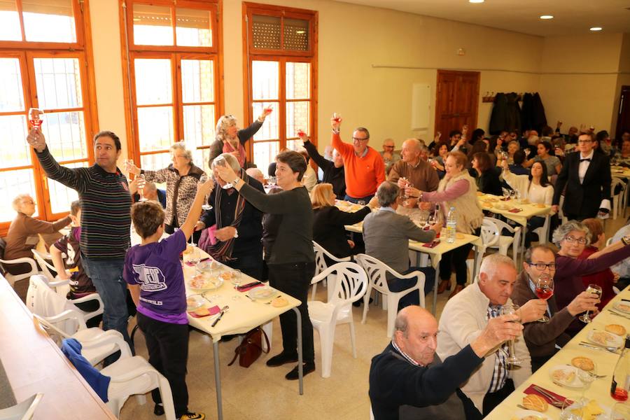 Comida navideña en Hornillos de Cerrato