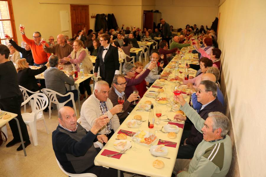 Comida navideña en Hornillos de Cerrato