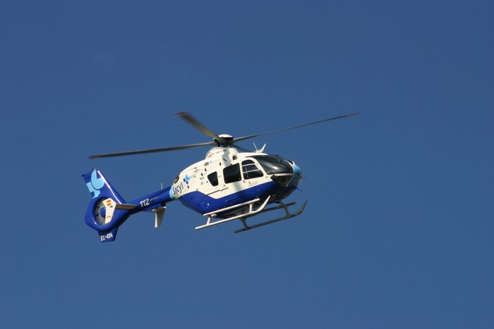 Helicóptero del Sacyl