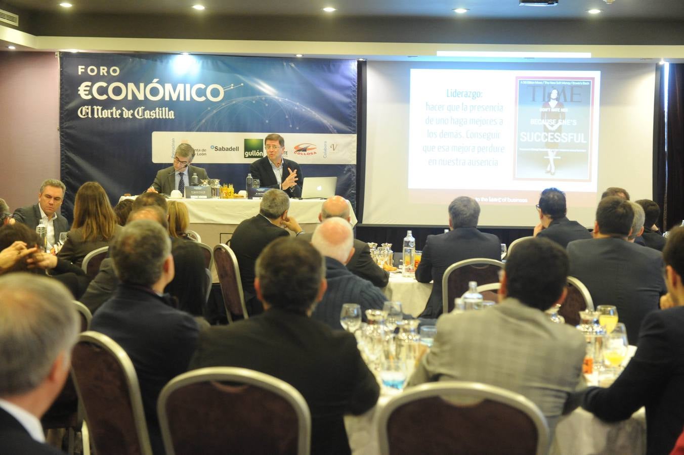 El profesor analiza en la jornada diferentes aspectos del liderazgo empresarial