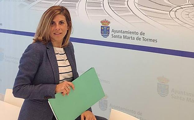 Chabela de Torre, concejala responsable del área de Empleo y Formación. 