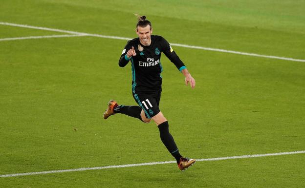 Gareth Bale, tras anotar en la semifinal del Mundialito.