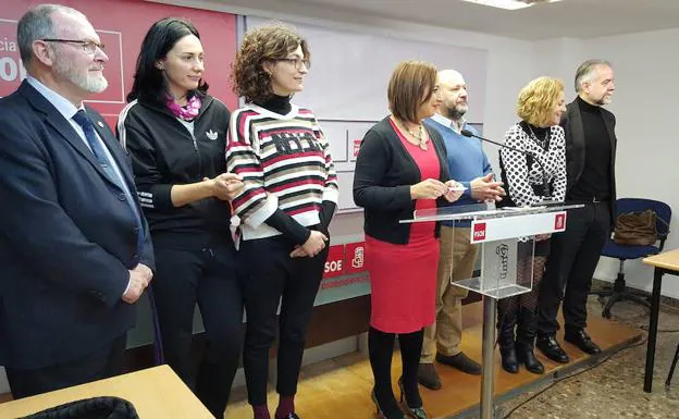 Concejales del PSOE de Palencia.