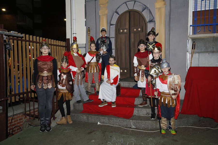 Belén viviente del colegio La Salle