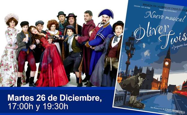 Reparto del musical Oliver Twist 