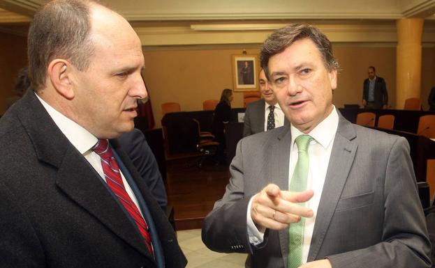 José Luis Aceves (PSOE) y Francisco Vázquez (PP). 