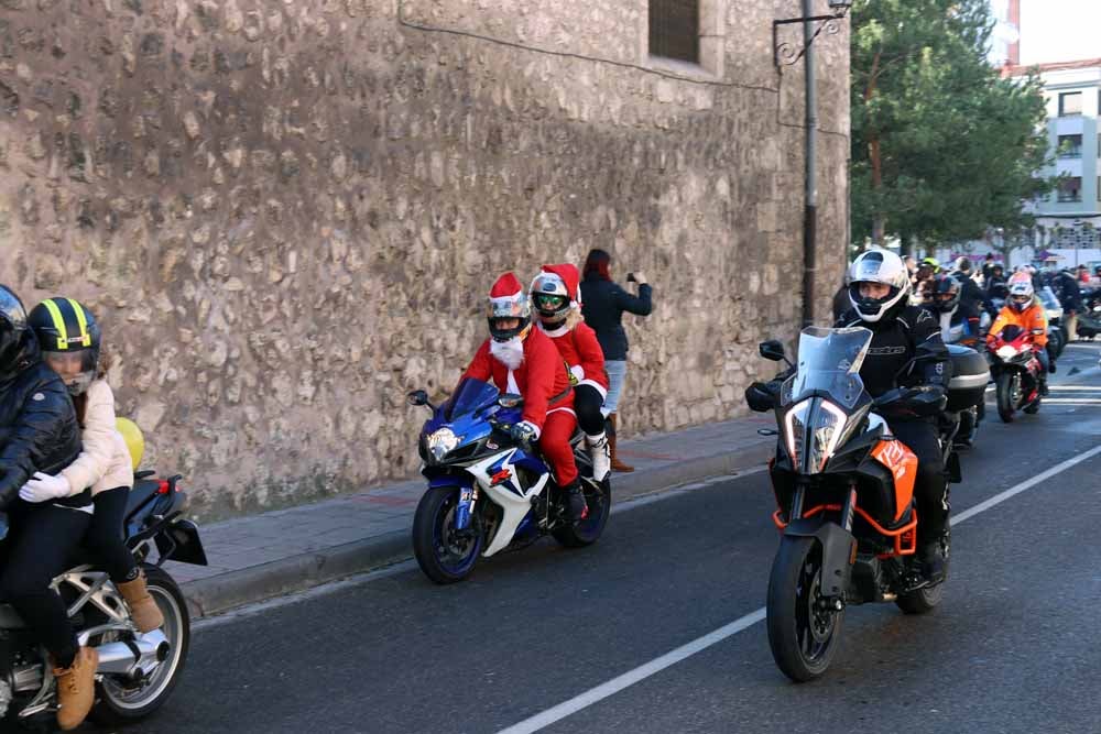 Cerca de 1.000 moteros han participado en la campaña solidaria del Real Moto Club Burgalés