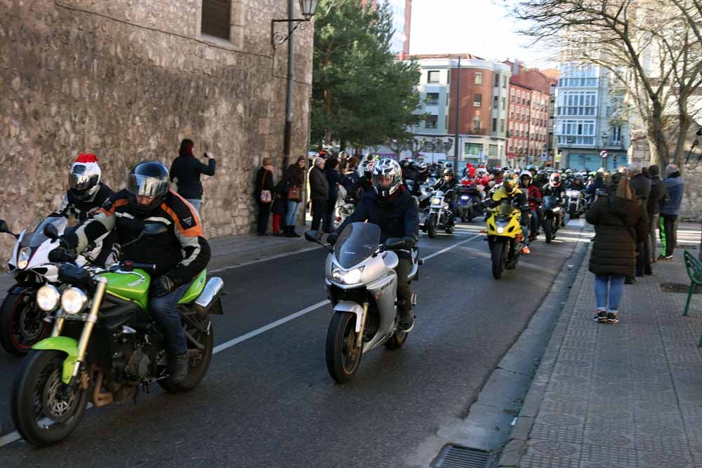 Cerca de 1.000 moteros han participado en la campaña solidaria del Real Moto Club Burgalés