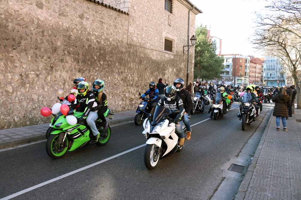 Cerca de 1.000 moteros han participado en la campaña solidaria del Real Moto Club Burgalés