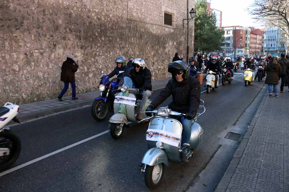 Cerca de 1.000 moteros han participado en la campaña solidaria del Real Moto Club Burgalés