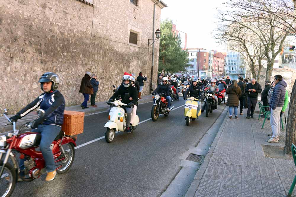 Cerca de 1.000 moteros han participado en la campaña solidaria del Real Moto Club Burgalés