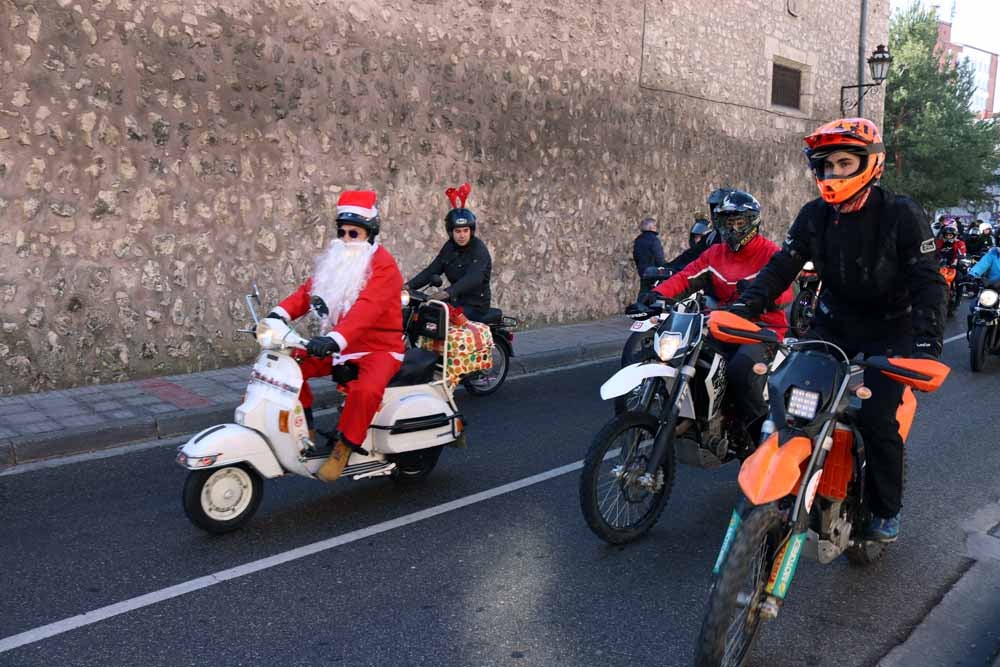 Cerca de 1.000 moteros han participado en la campaña solidaria del Real Moto Club Burgalés