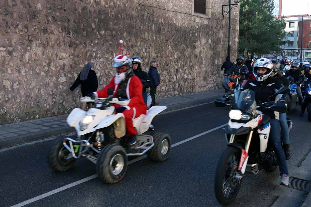 Cerca de 1.000 moteros han participado en la campaña solidaria del Real Moto Club Burgalés