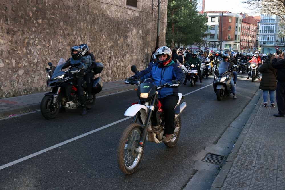 Cerca de 1.000 moteros han participado en la campaña solidaria del Real Moto Club Burgalés