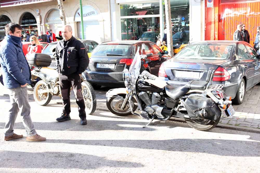 Cerca de 1.000 moteros han participado en la campaña solidaria del Real Moto Club Burgalés