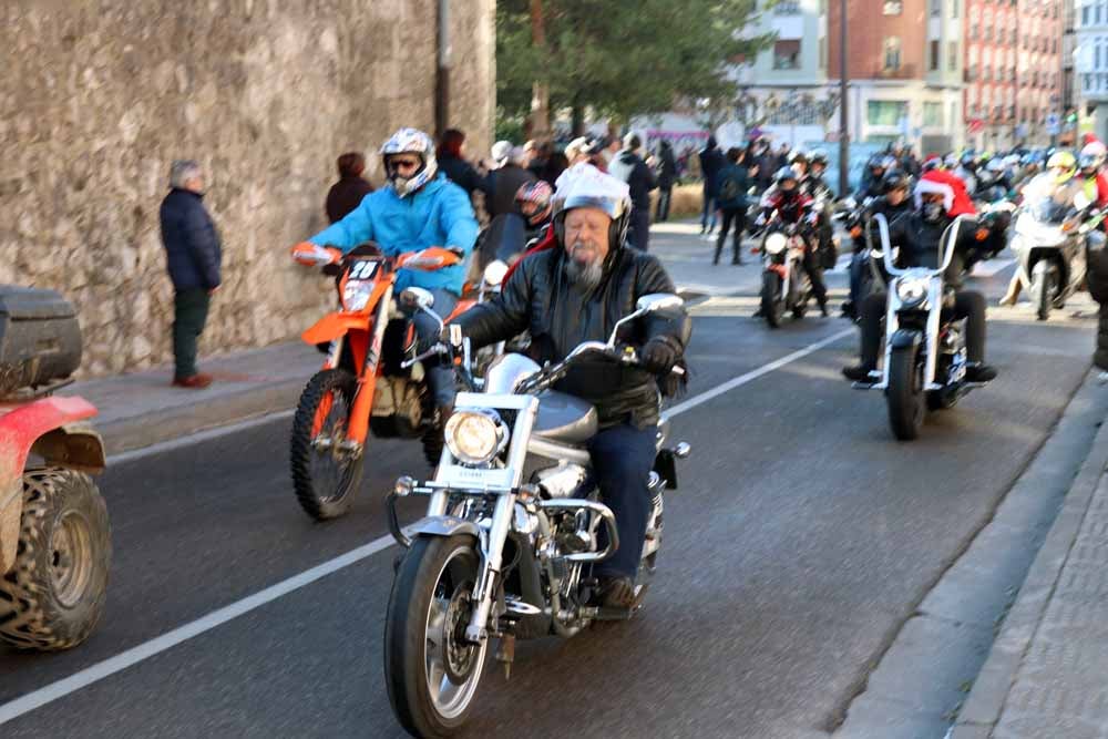 Cerca de 1.000 moteros han participado en la campaña solidaria del Real Moto Club Burgalés