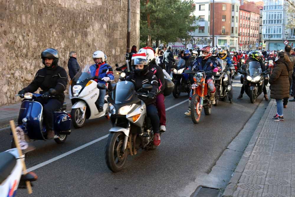 Cerca de 1.000 moteros han participado en la campaña solidaria del Real Moto Club Burgalés