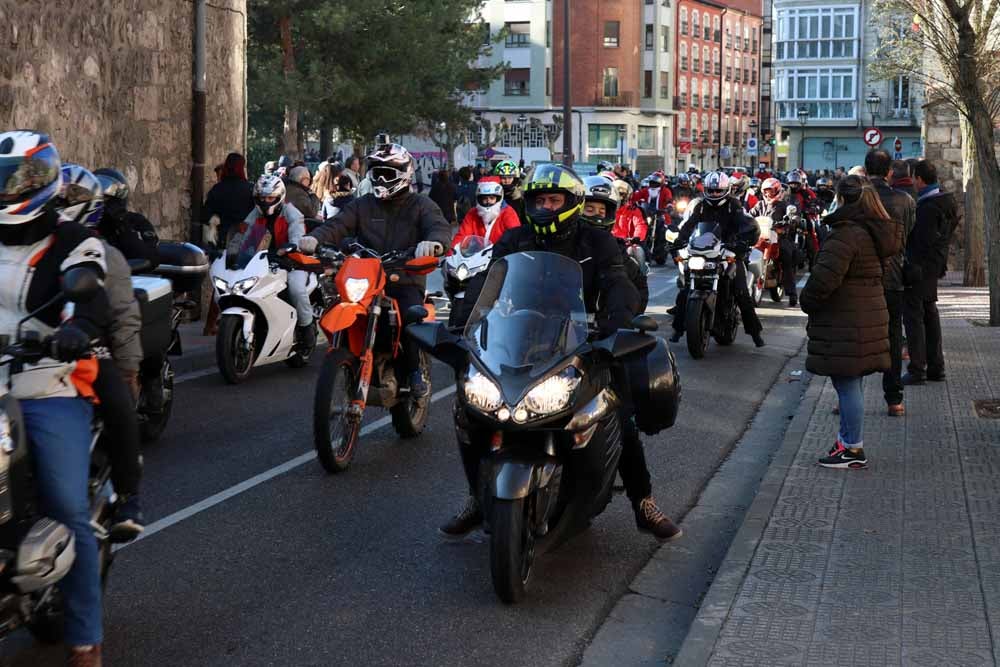 Cerca de 1.000 moteros han participado en la campaña solidaria del Real Moto Club Burgalés