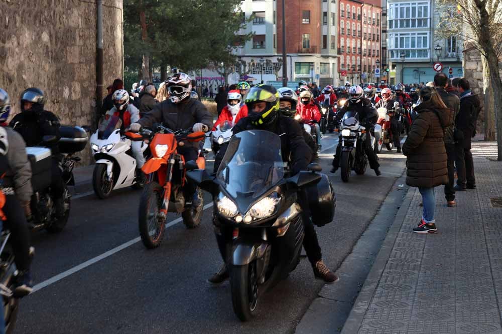 Cerca de 1.000 moteros han participado en la campaña solidaria del Real Moto Club Burgalés