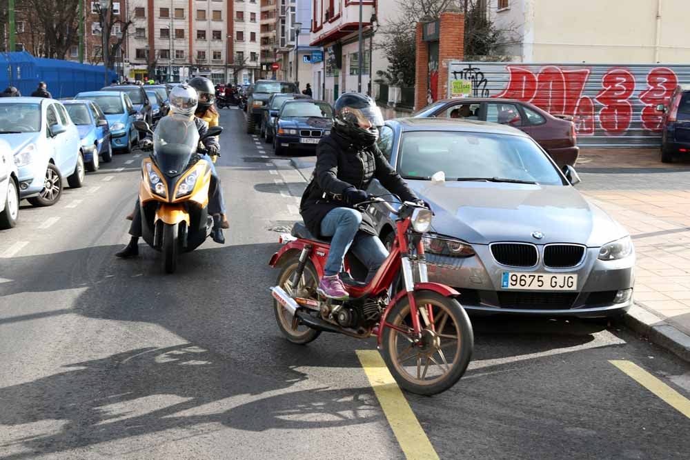 Cerca de 1.000 moteros han participado en la campaña solidaria del Real Moto Club Burgalés