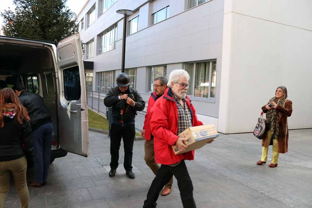 Cerca de 1.000 moteros han participado en la campaña solidaria del Real Moto Club Burgalés