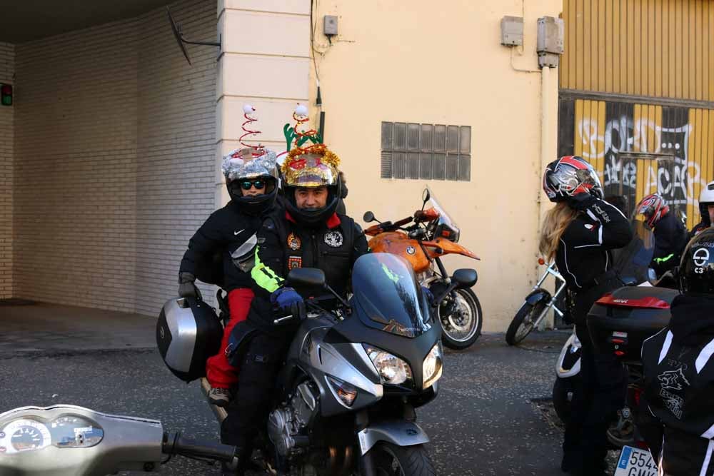 Cerca de 1.000 moteros han participado en la campaña solidaria del Real Moto Club Burgalés