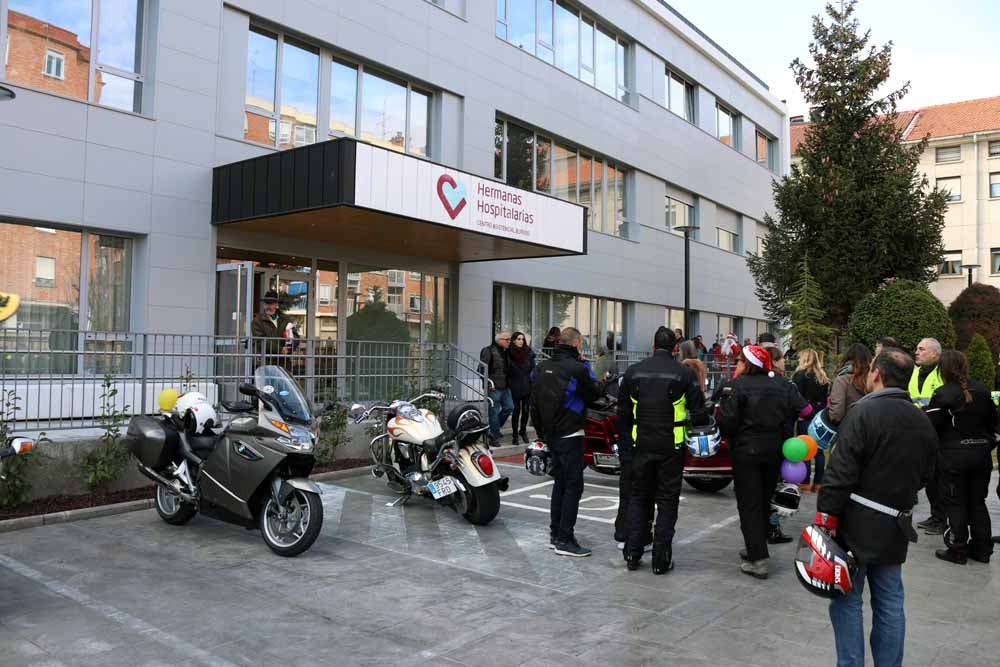 Cerca de 1.000 moteros han participado en la campaña solidaria del Real Moto Club Burgalés