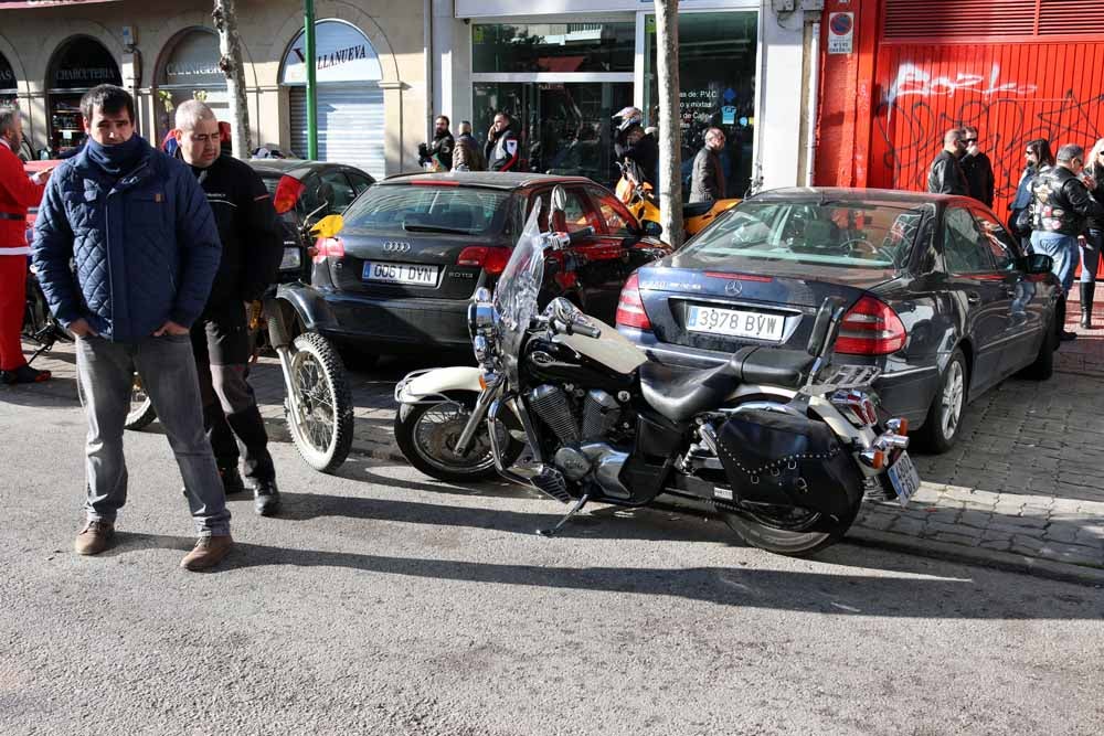 Cerca de 1.000 moteros han participado en la campaña solidaria del Real Moto Club Burgalés