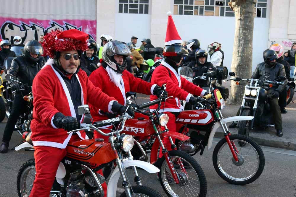 Cerca de 1.000 moteros han participado en la campaña solidaria del Real Moto Club Burgalés