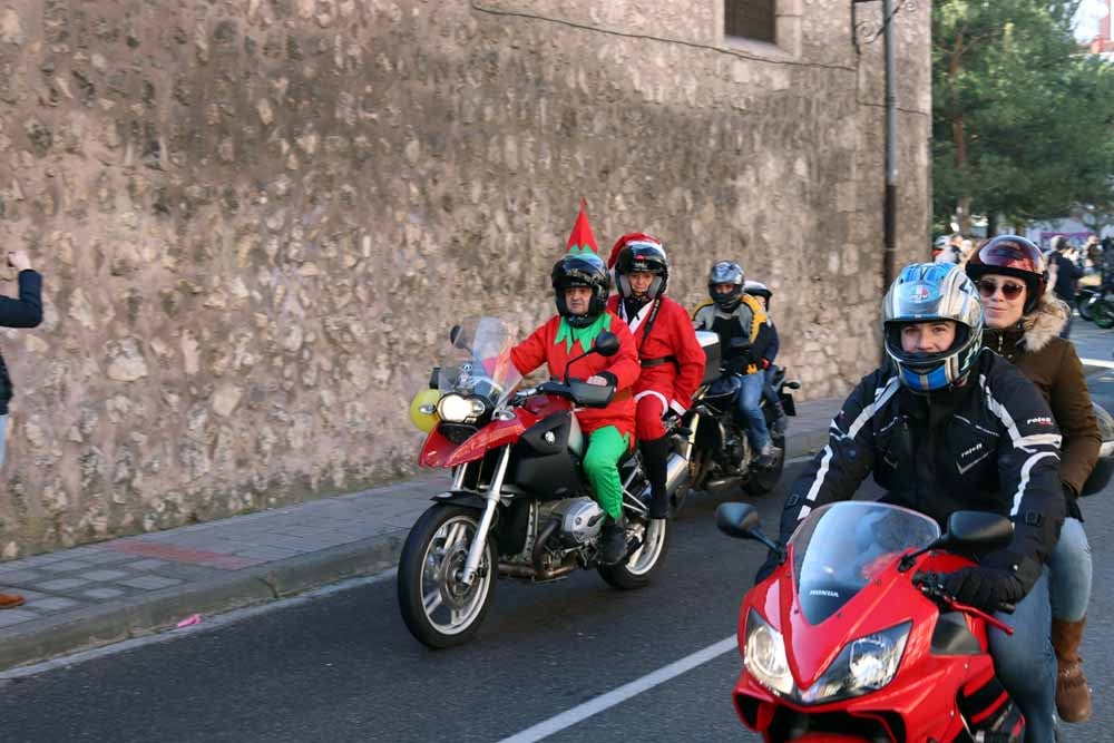 Cerca de 1.000 moteros han participado en la campaña solidaria del Real Moto Club Burgalés