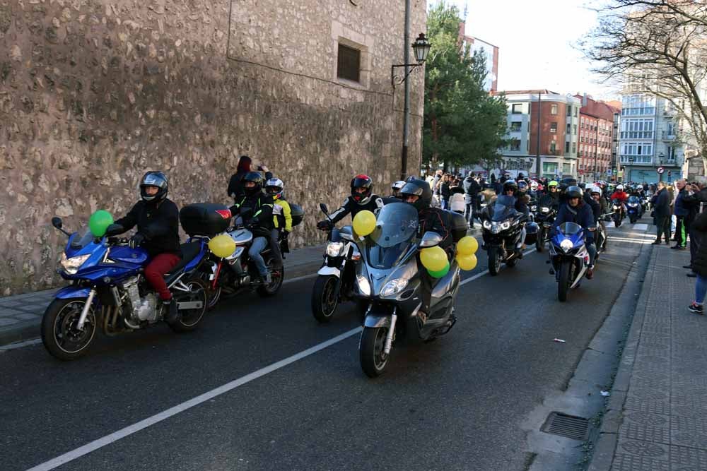 Cerca de 1.000 moteros han participado en la campaña solidaria del Real Moto Club Burgalés