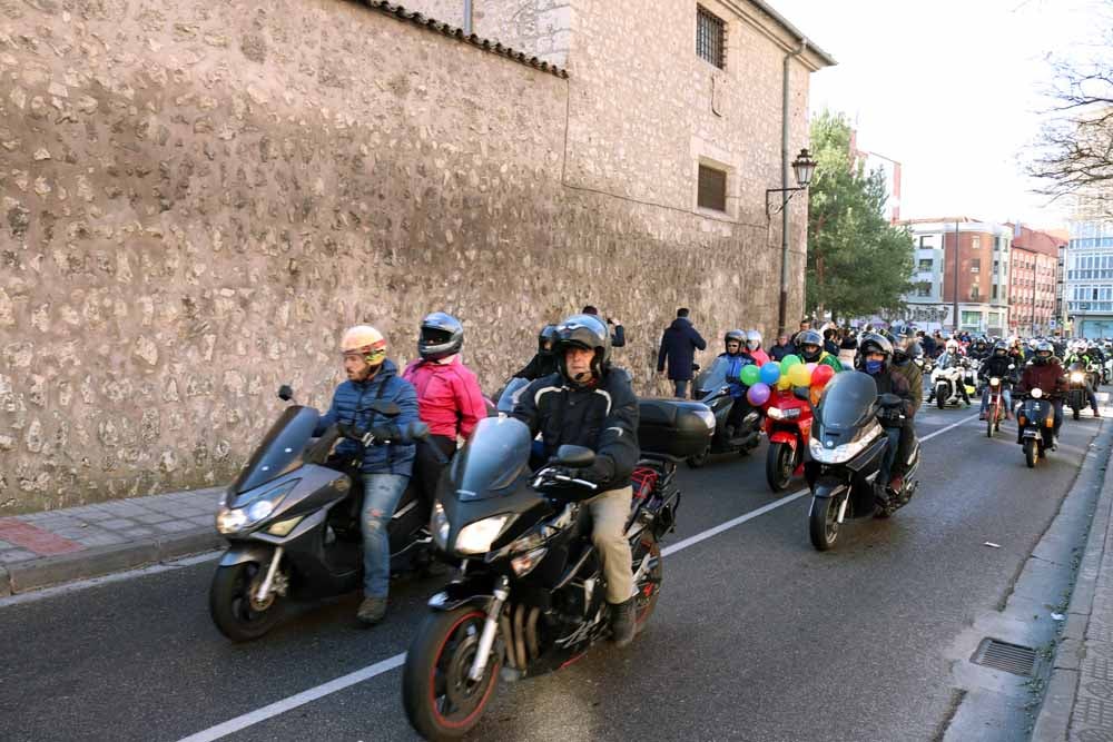 Cerca de 1.000 moteros han participado en la campaña solidaria del Real Moto Club Burgalés