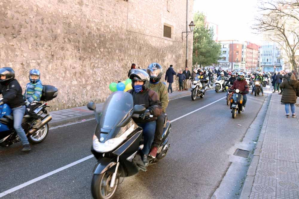 Cerca de 1.000 moteros han participado en la campaña solidaria del Real Moto Club Burgalés