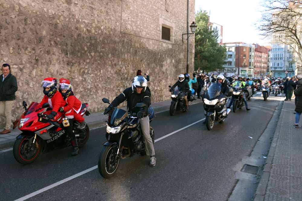 Cerca de 1.000 moteros han participado en la campaña solidaria del Real Moto Club Burgalés