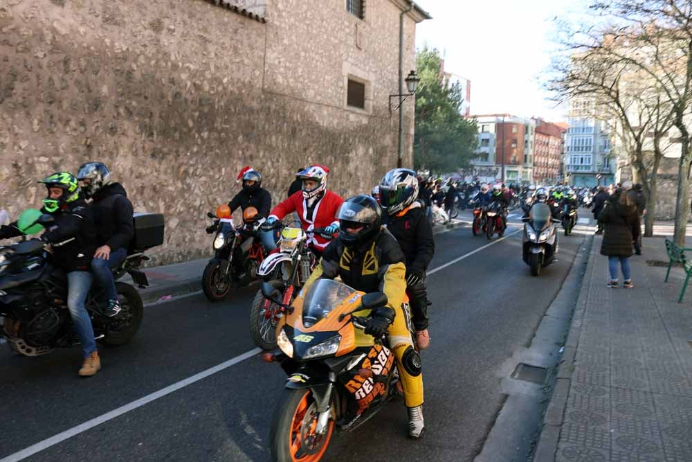 Cerca de 1.000 moteros han participado en la campaña solidaria del Real Moto Club Burgalés