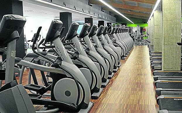 Sala fitness del centro deportivo Carlos Melero. 