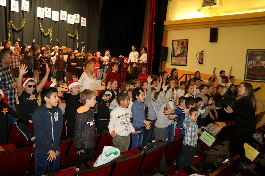 Festival navideño en Baltanás