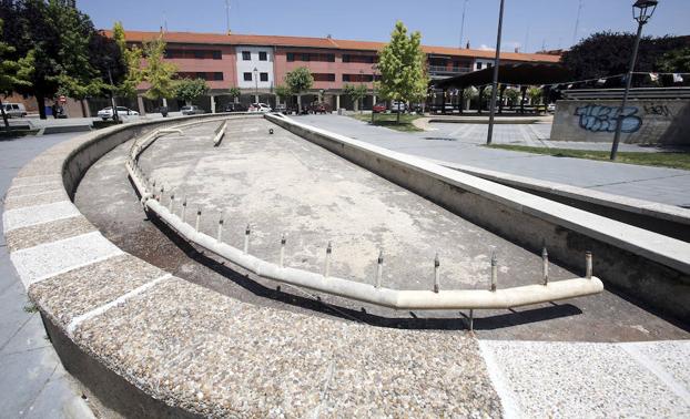 Fuente de la plaza de San Juanillo.