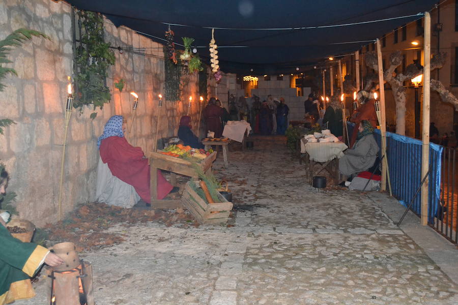 80 figurantes participan en el belén viviente de Villanubla