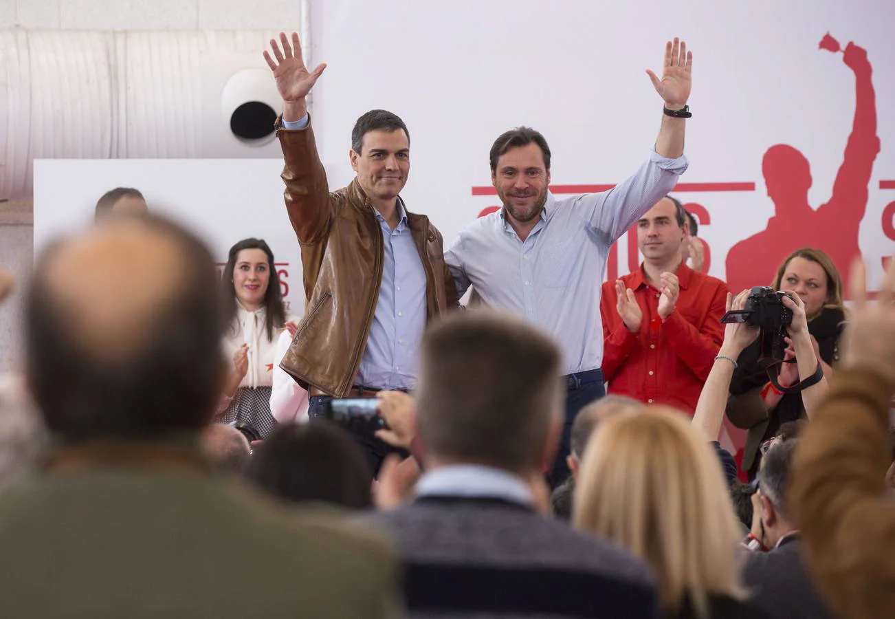 18.02 Pedro Sánchez visita Valladolid.